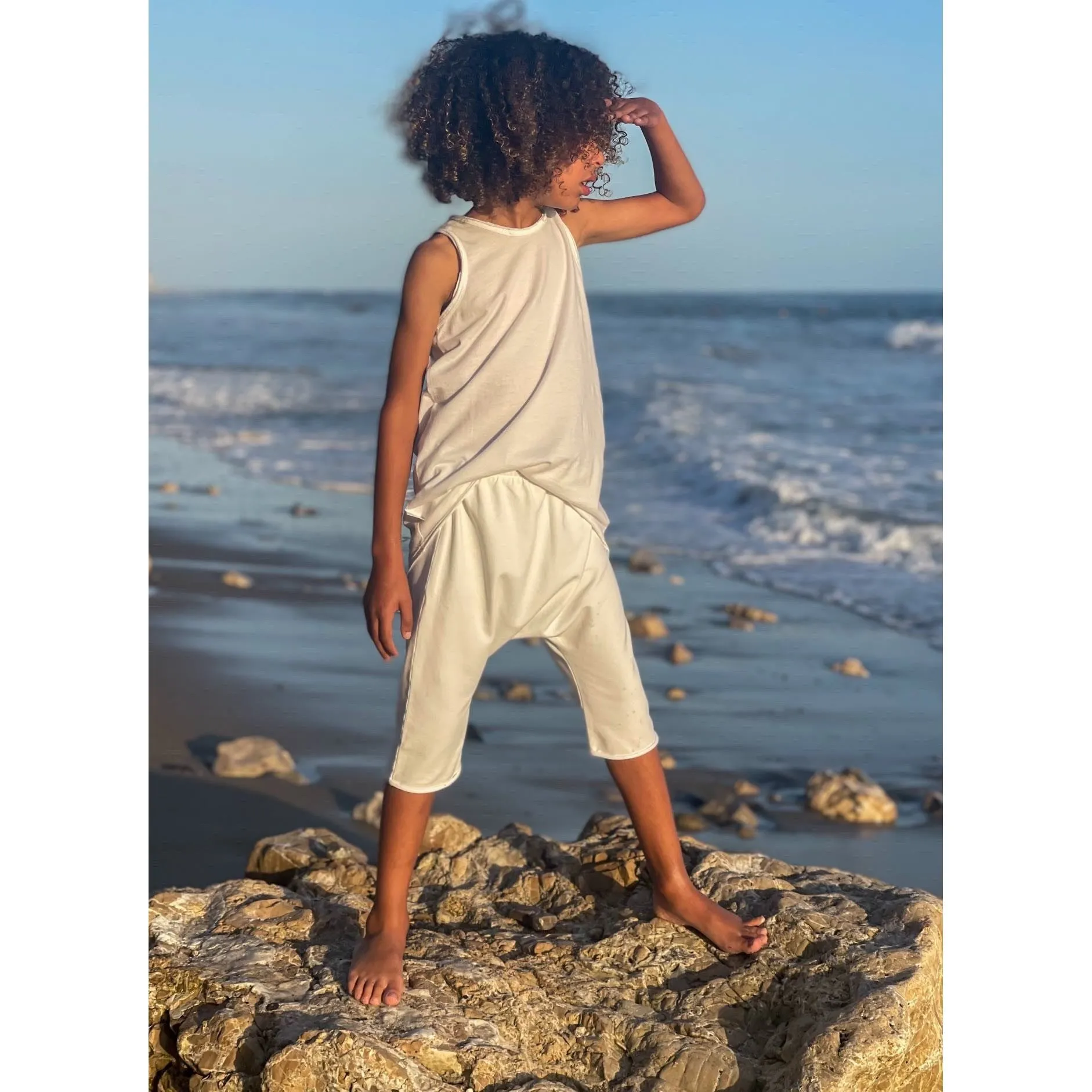 Asher Tank White