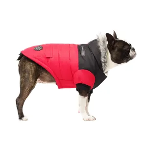 Canada Pooch True North Parka Size 18 Red Insulated Dog Coat