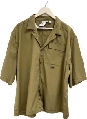 Collusion Khaki Short Sleeve Shirt 2XL