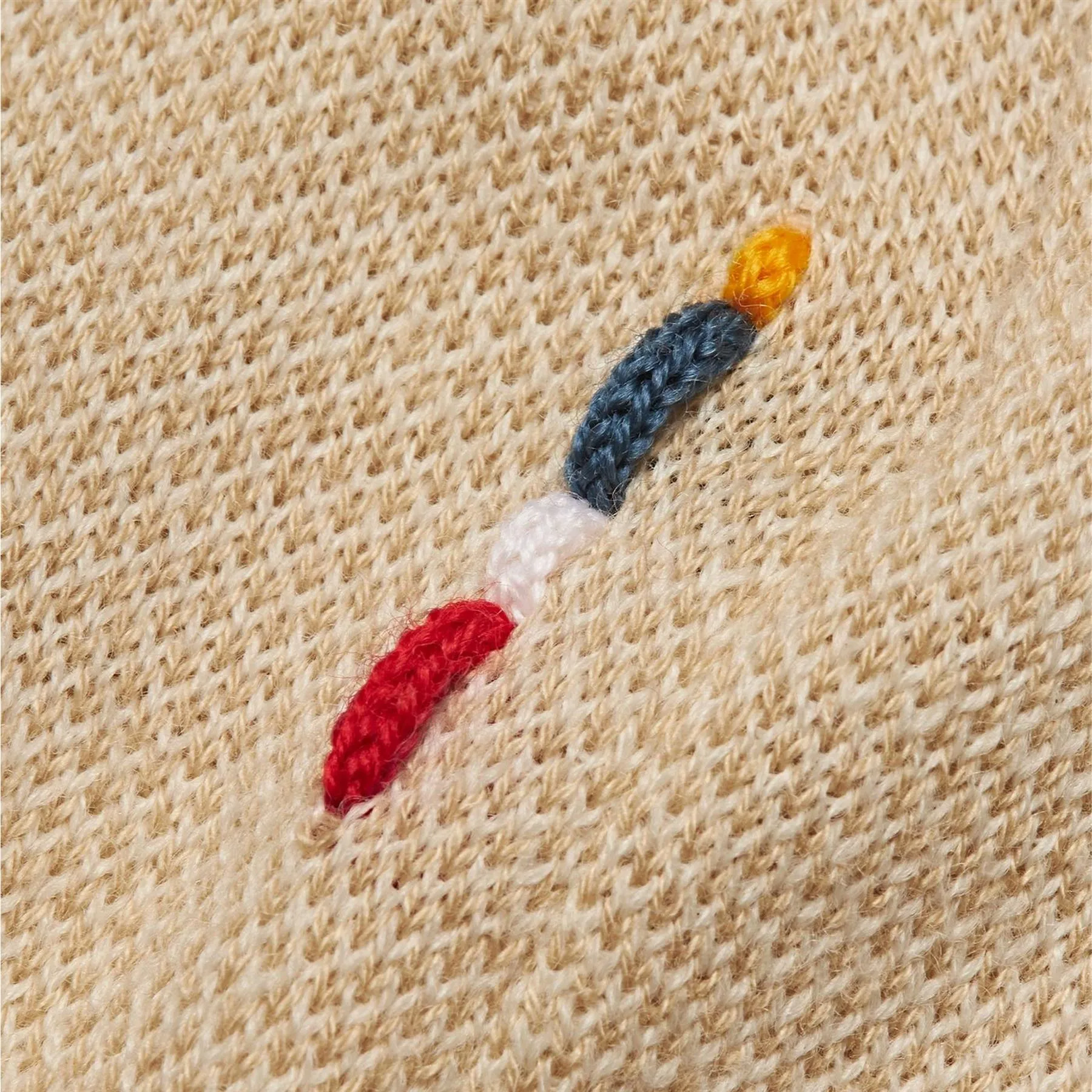 Horton Contrast Polo White Sand/Biscuit - 2024