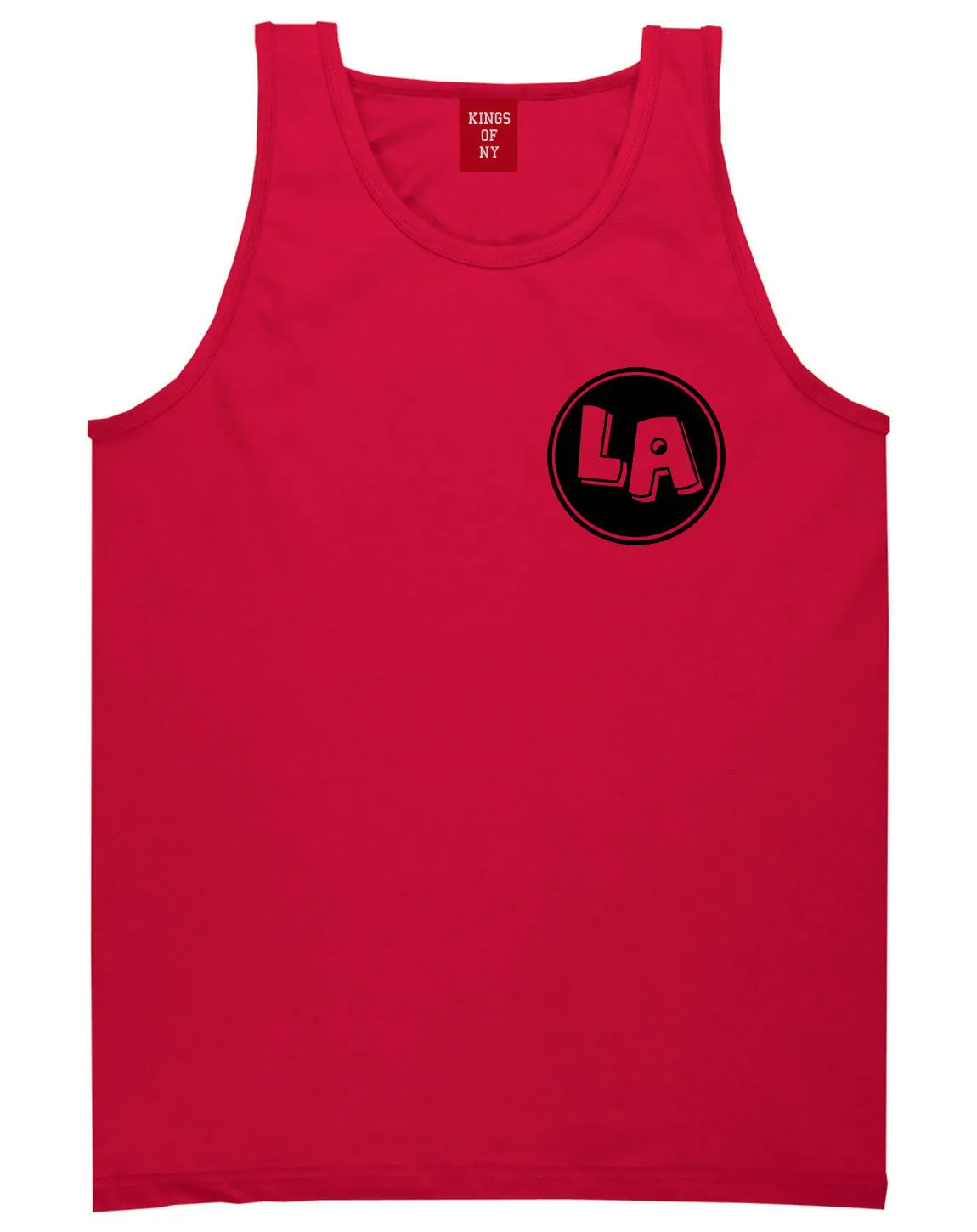 LA Circle Chest Los Angeles Tank Top