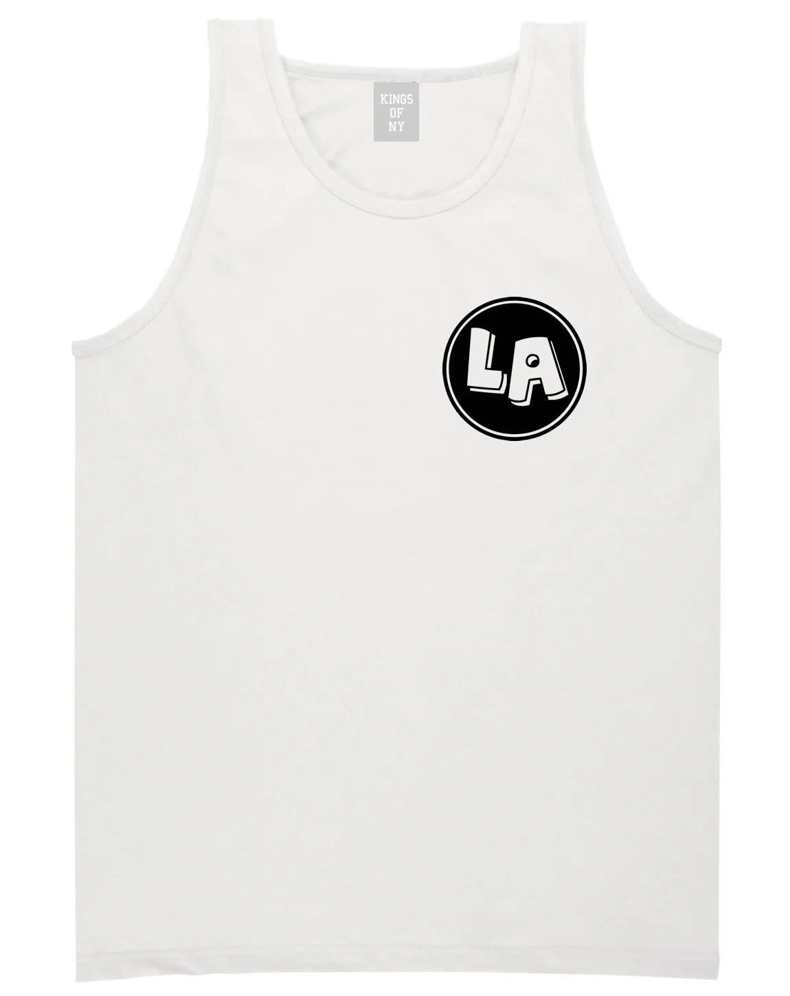 LA Circle Chest Los Angeles Tank Top