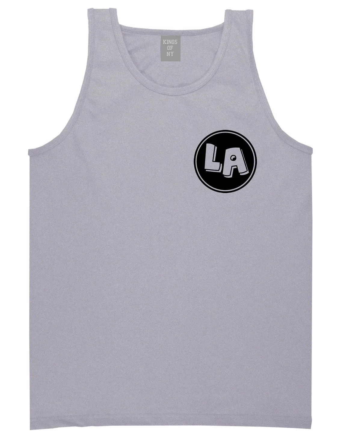 LA Circle Chest Los Angeles Tank Top