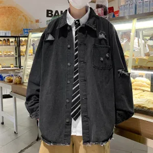 Men Denim Jacket Men's Denim Jacket Casual Jacket