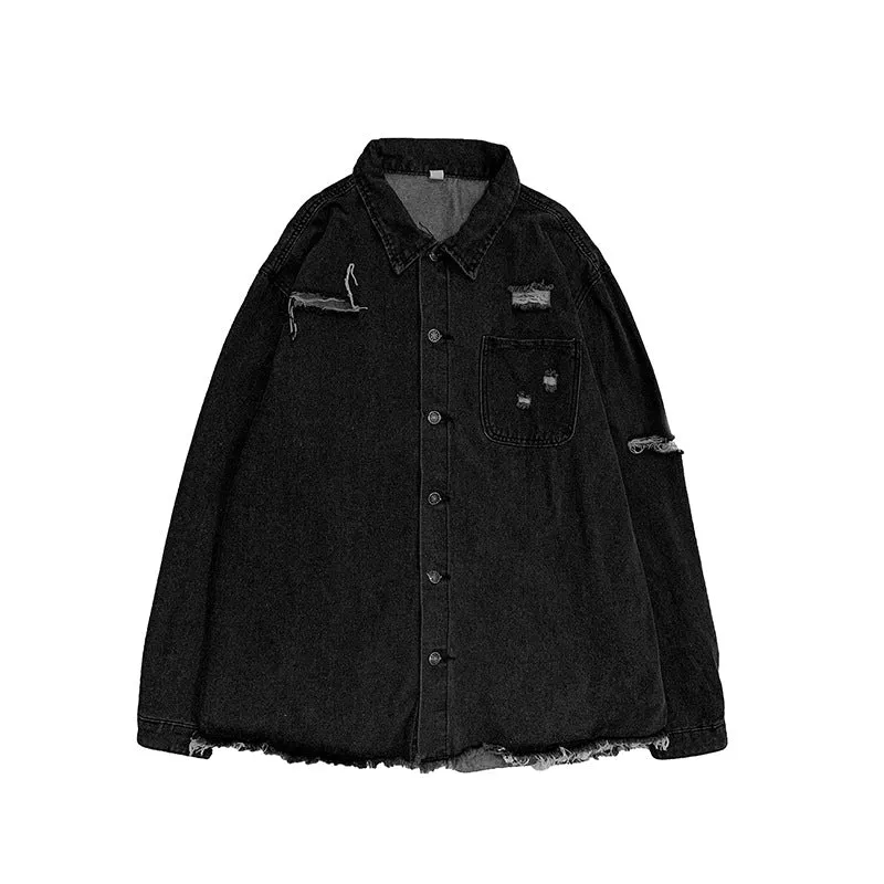 Men Denim Jacket Men's Denim Jacket Casual Jacket