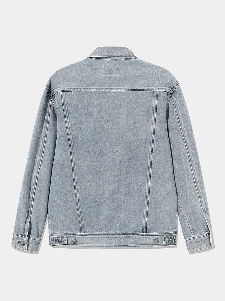Men's Fitted Denim Jacket