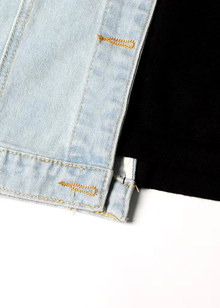 Mia Contrast Patchwork Jacket