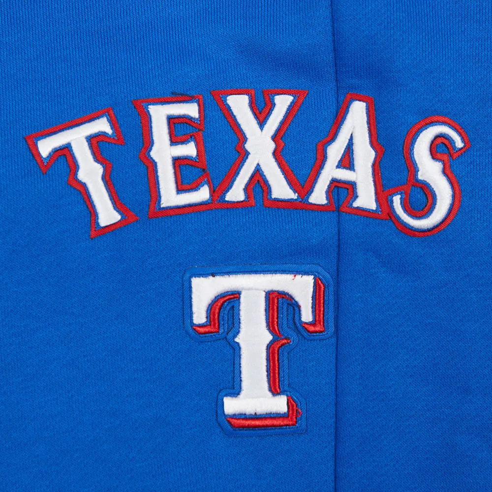 MLB TEXAS RANGERS CLASSIC WOMEN'S RELAXED FIT RACERBACK (ROYAL BLUE)