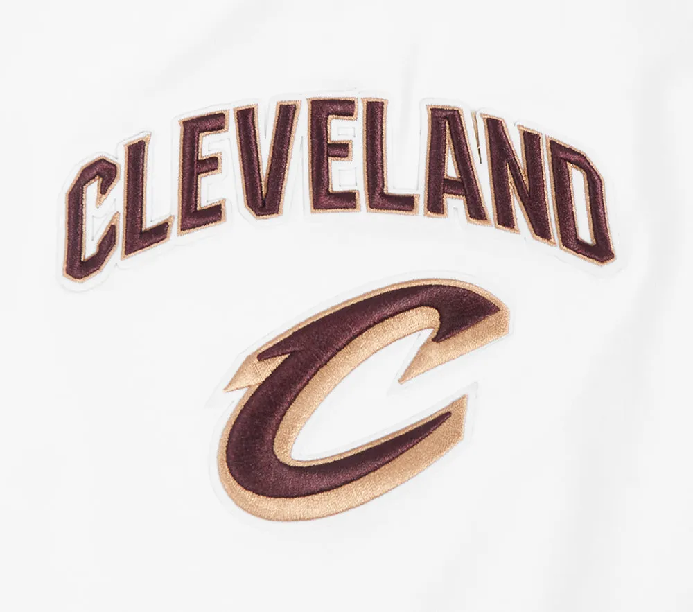 NBA CLEVELAND CAVALIERS CLASSIC WOMEN'S RELAXED FIT RACERBACK (WHITE)
