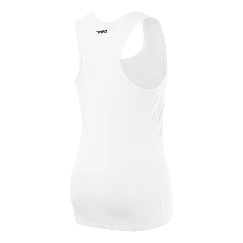 NBA CLEVELAND CAVALIERS CLASSIC WOMEN'S RELAXED FIT RACERBACK (WHITE)