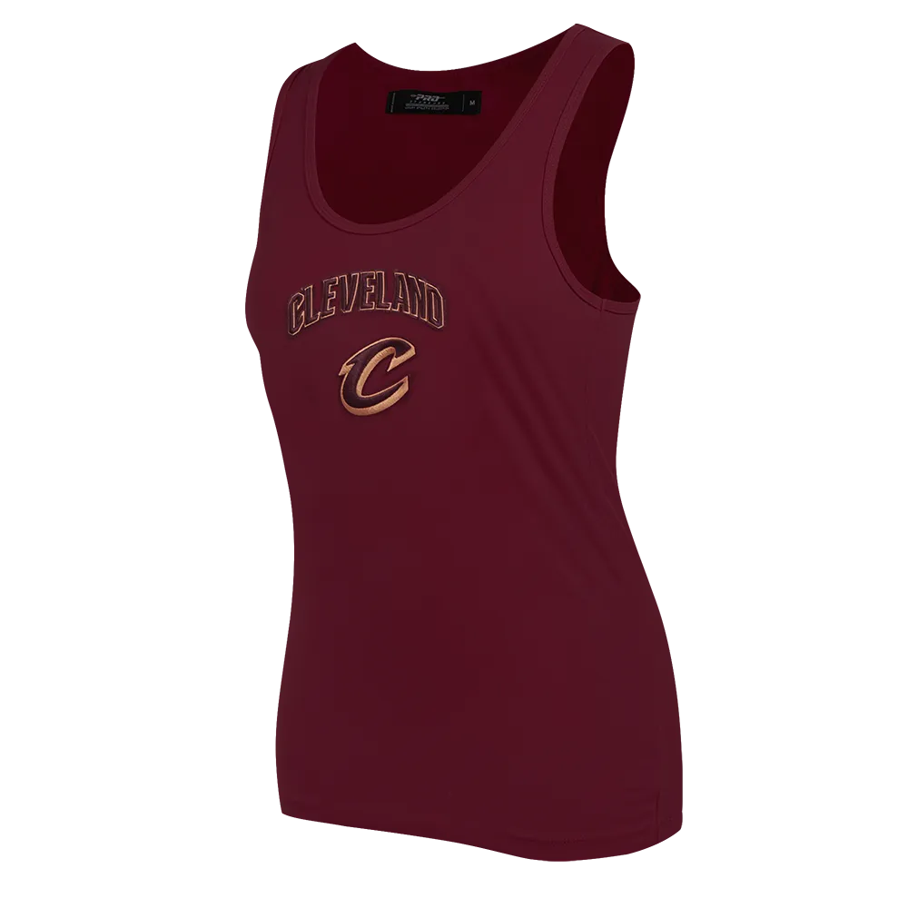 NBA CLEVELAND CAVALIERS CLASSIC WOMEN'S RELAXED FIT RACERBACK (WINE)