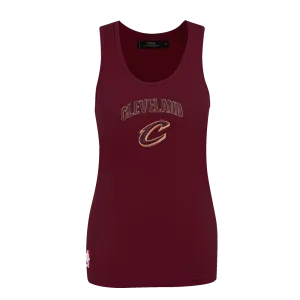 NBA CLEVELAND CAVALIERS CLASSIC WOMEN'S RELAXED FIT RACERBACK (WINE)