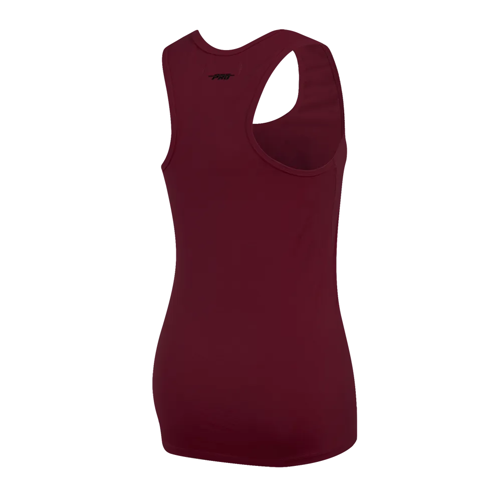 NBA CLEVELAND CAVALIERS CLASSIC WOMEN'S RELAXED FIT RACERBACK (WINE)