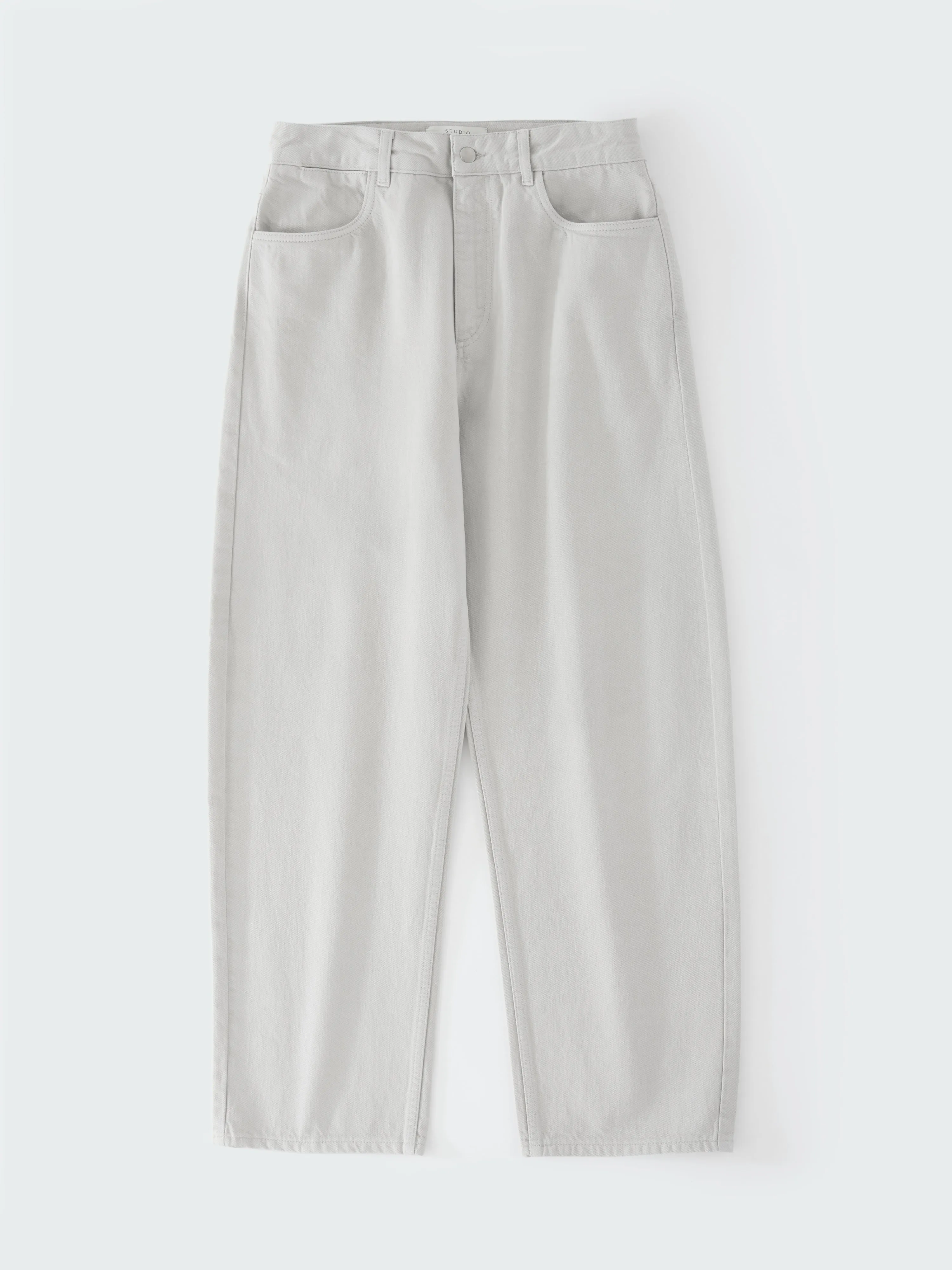 Reed Denim Pant in Bone Grey