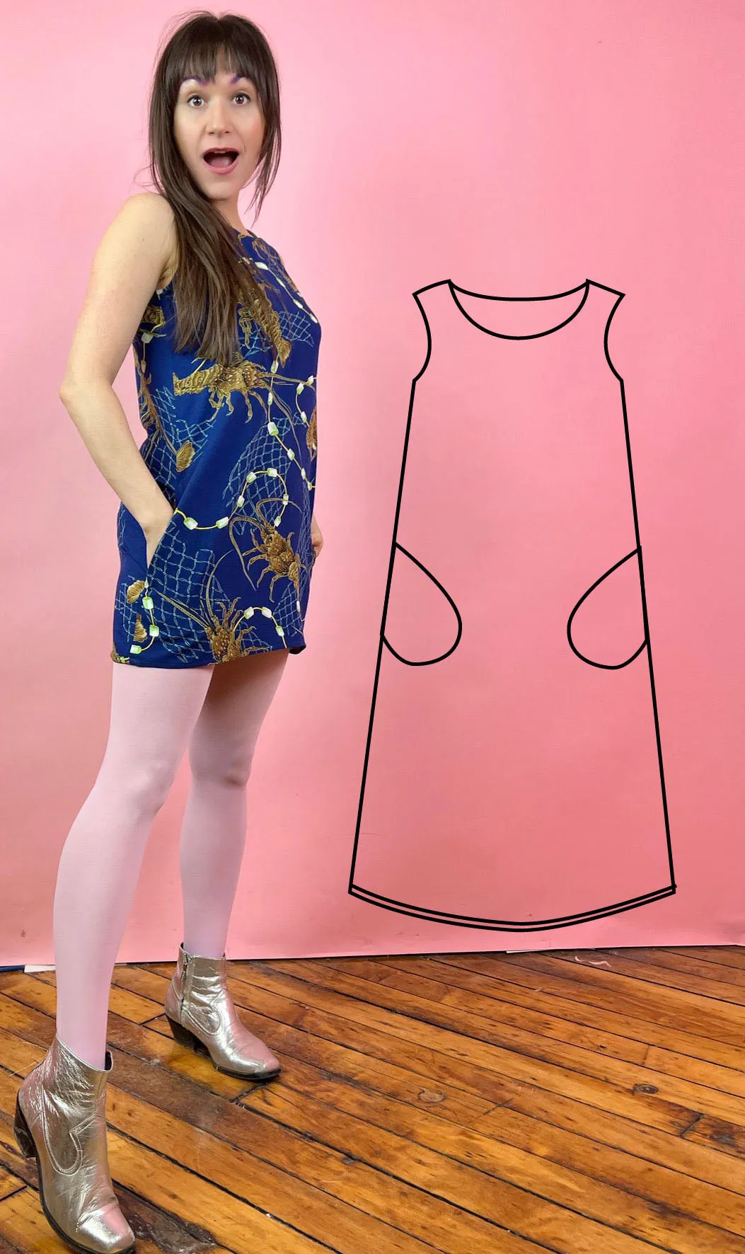 Shift Dress PDF Pattern Download