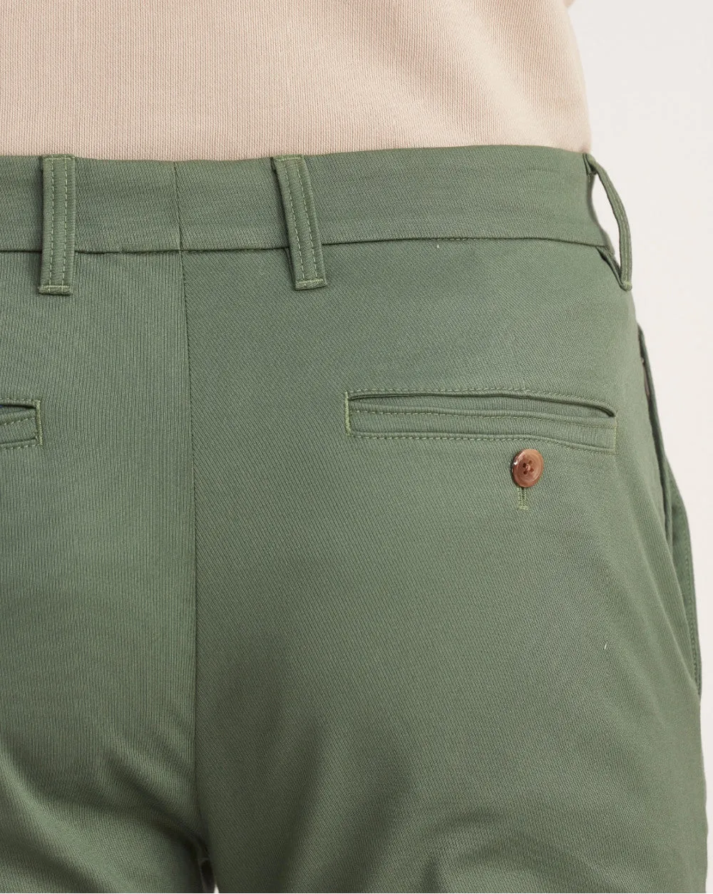 Slim Fit Urban Chinos - Dark Ivy Green