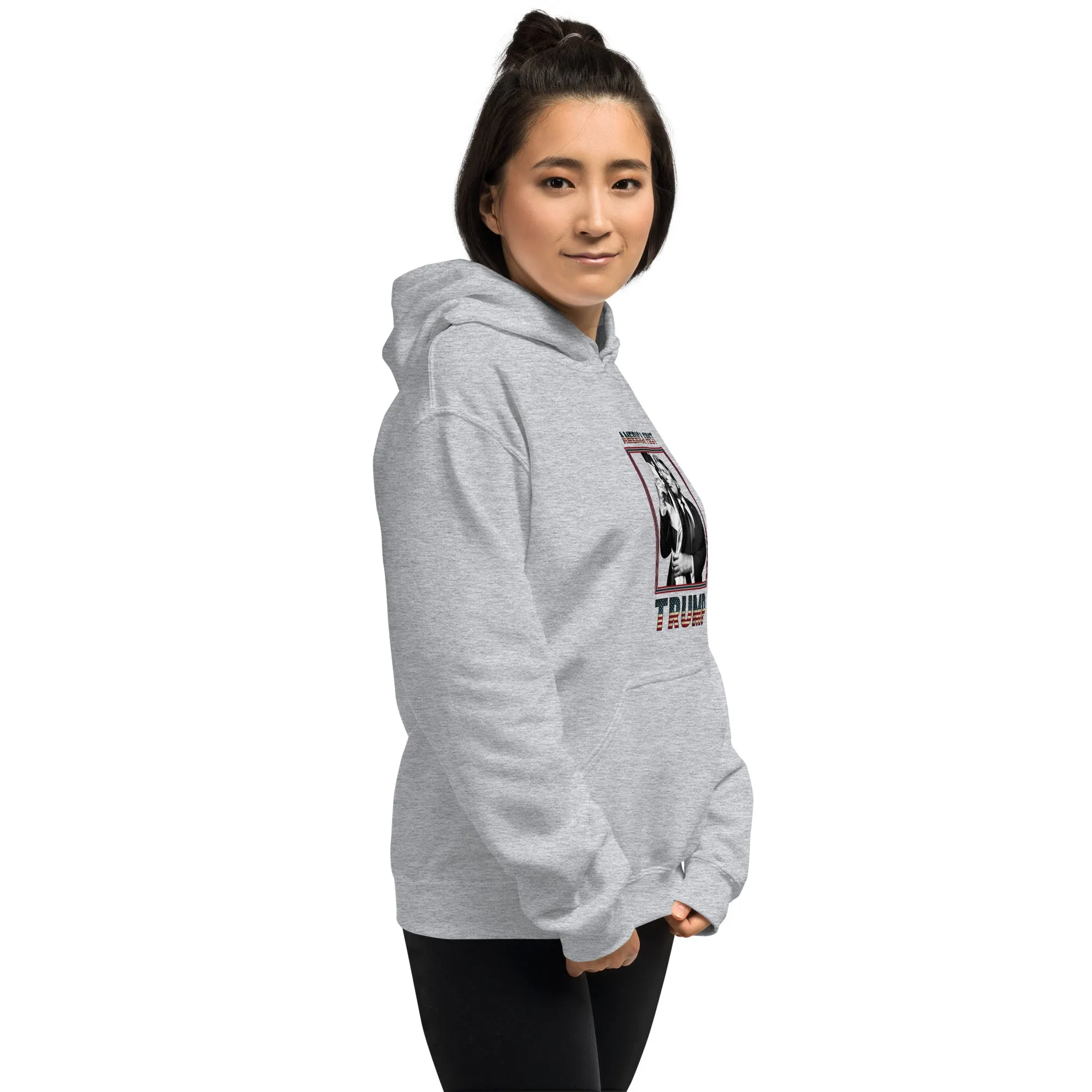 Trump America First Unisex Hoodie – Cozy, Stylish & Durable
