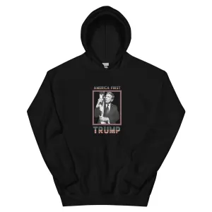Trump America First Unisex Hoodie – Cozy, Stylish & Durable